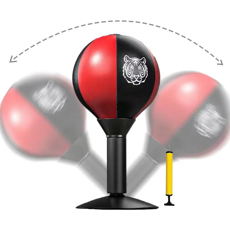 Desktop Punching Bag Ball With Suction Cup Table Boxing Exercising Children Speed Tool Stress Ball Adult Training Boxing Fun Toy