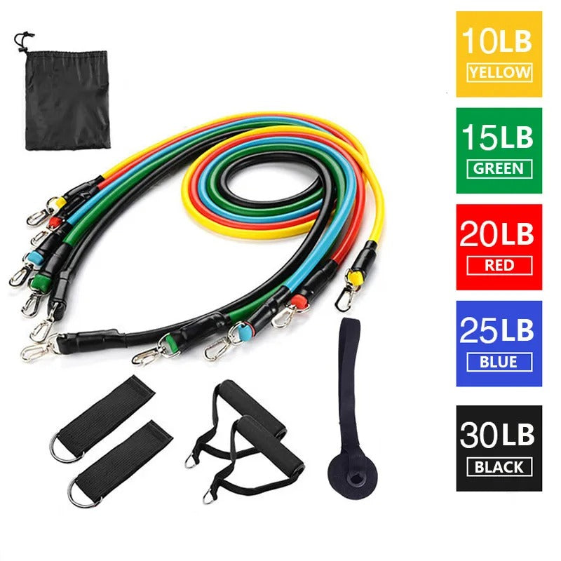 !Get Fit with Our Resistance Bands! 
💪🏻Unleash the power of versatile and effective workouts with our Dynamic Resistance Band Set. Designed for fitness enthusiastsResistance Bands